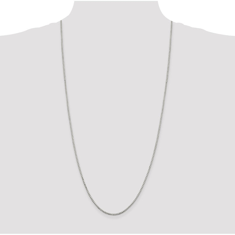 Sterling Silver 1.7mm 8 Sided Box Chain