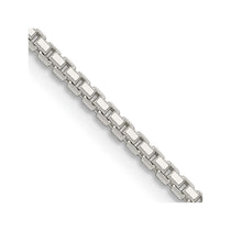 Sterling Silver 1.7mm 8 Sided Box Chain