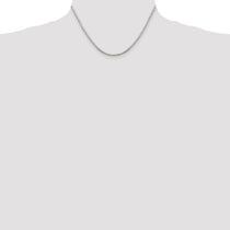 Sterling Silver 2mm 8 Sided Box Chain