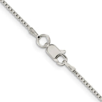 Sterling Silver 1.25mm Box Chain