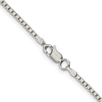 Sterling Silver 1.75mm Box Chain