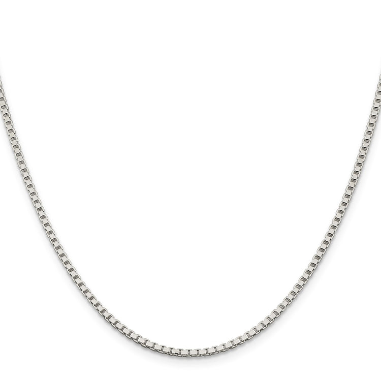 Sterling Silver 2mm Box Chain