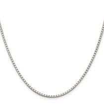 Sterling Silver 2mm Box Chain