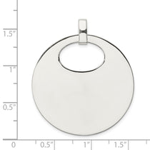 Sterling Silver Polished Pendant