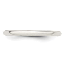 Sterling Silver 2mm Comfort Fit