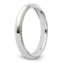 Sterling Silver 3mm Comfort Fit