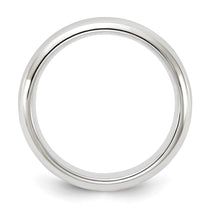 Sterling Silver 4mm Comfort Fit