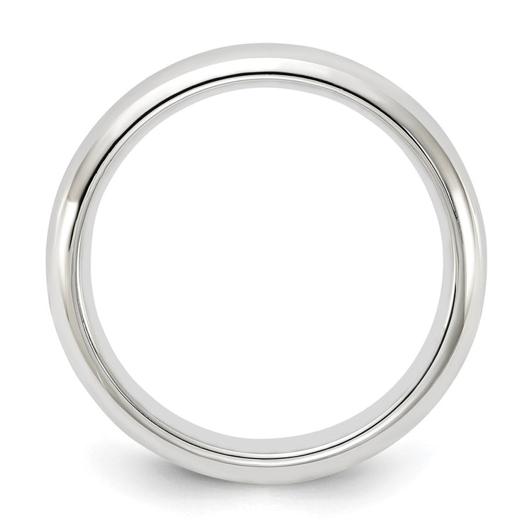 Sterling Silver 4mm Comfort Fit