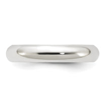Sterling Silver 4mm Comfort Fit