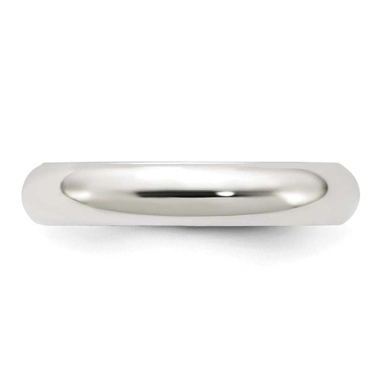 Sterling Silver 4mm Comfort Fit