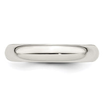 Sterling Silver 4mm Comfort Fit