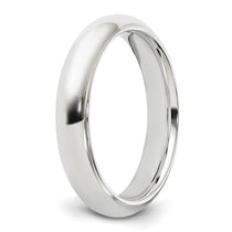 Sterling Silver 4mm Comfort Fit