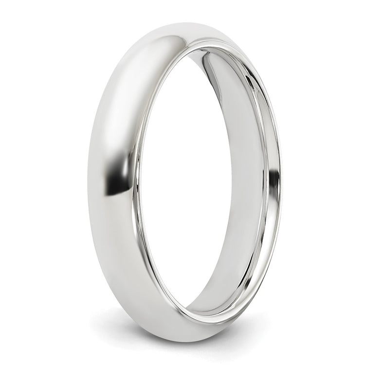 Sterling Silver 4mm Comfort Fit