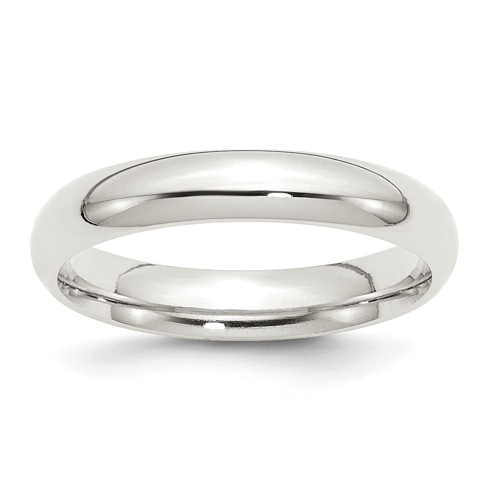 Sterling Silver 4mm Comfort Fit