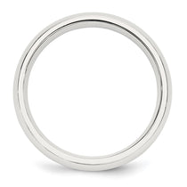 Sterling Silver 5mm Comfort Fit