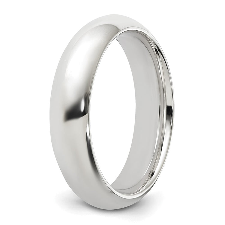 Sterling Silver 5mm Comfort Fit