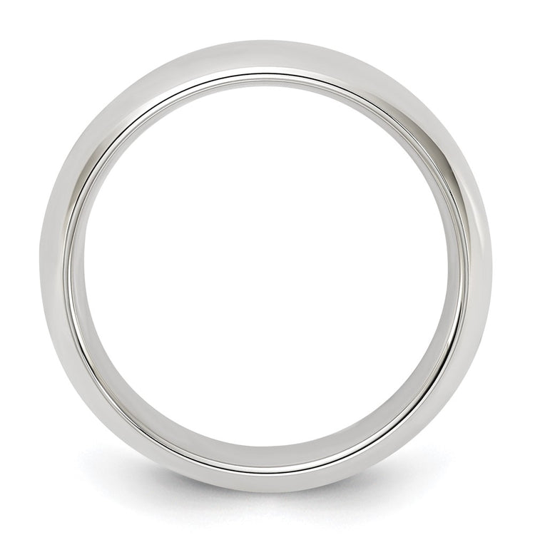 Sterling Silver 6mm Comfort Fit