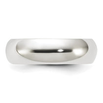Sterling Silver 6mm Comfort Fit