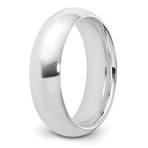 Sterling Silver 6mm Comfort Fit