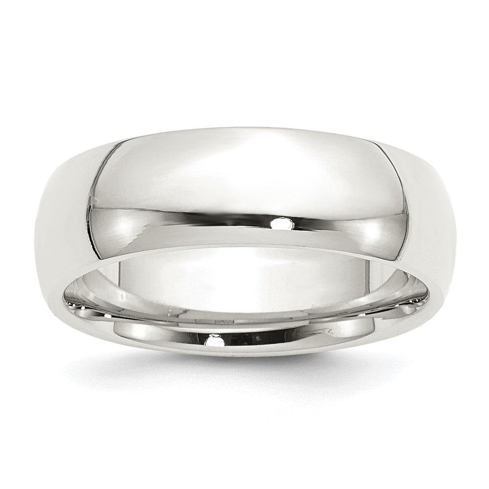 Sterling Silver 7mm Comfort Fit