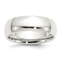 Sterling Silver 7mm Comfort Fit