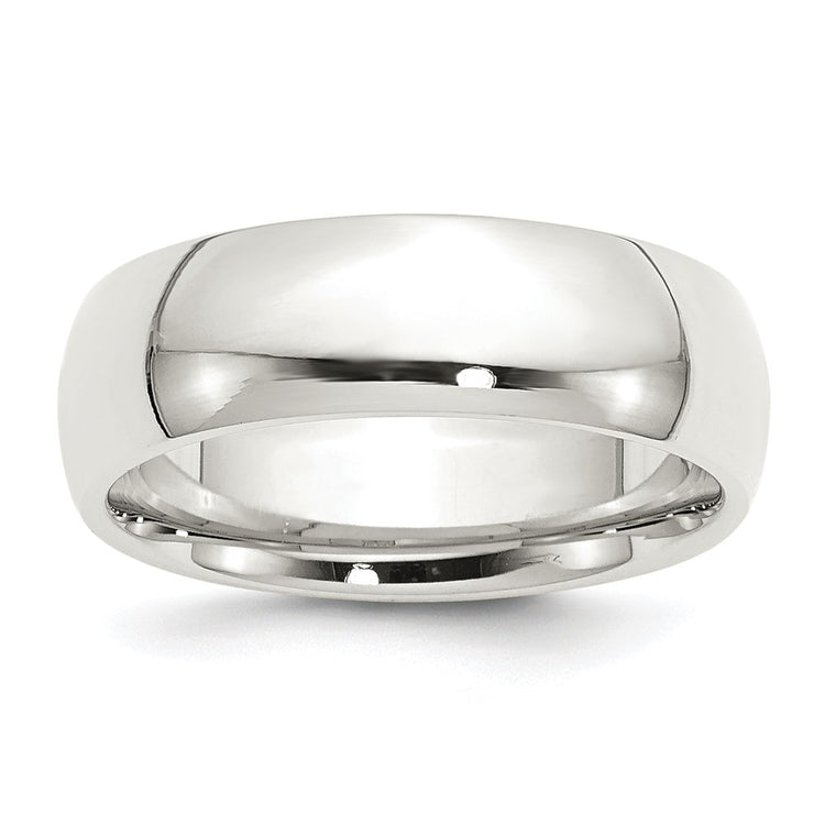 Sterling Silver 7mm Comfort Fit