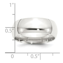 Sterling Silver 8mm Comfort Fit