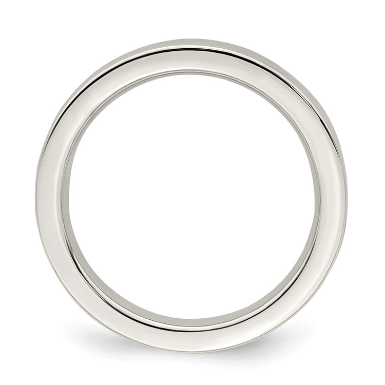 Sterling Silver 3mm Comfort Fit Flat