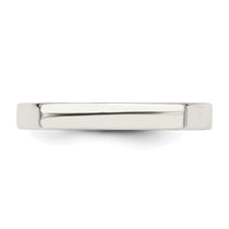 Sterling Silver 3mm Comfort Fit Flat