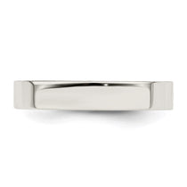 Sterling Silver 4mm Comfort Fit Flat