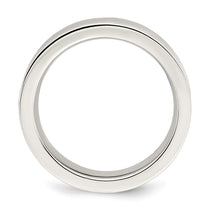 Sterling Silver 5mm Comfort Fit Flat