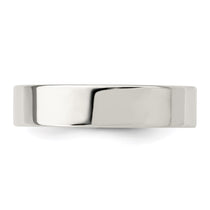 Sterling Silver 5mm Comfort Fit Flat