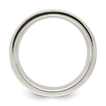 Sterling Silver 8mm Comfort Fit Flat