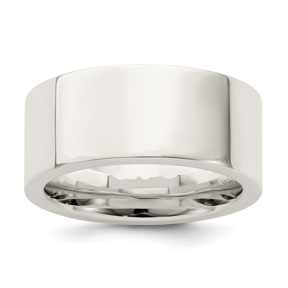 Sterling Silver 9mm Comfort Fit Flat