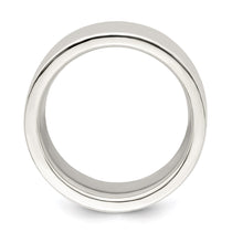 Sterling Silver 10mm Comfort Fit Flat