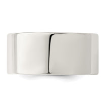 Sterling Silver 10mm Comfort Fit Flat