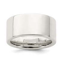 Sterling Silver 10mm Comfort Fit Flat