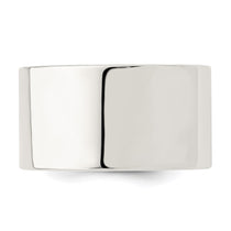 Sterling Silver 12mm Comfort Fit Flat