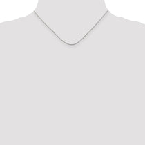Sterling Silver 1mm Cable Chain