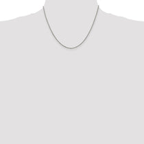 Sterling Silver 1.7mm Diamond-cut Rope Chain