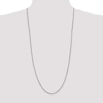 Sterling Silver 1.7mm Diamond-cut Rope Chain