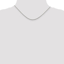Sterling Silver 1.5mm Diamond-cut Spiga Chain