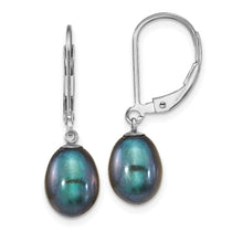 Sterling Silver Freshwater Teardrop Pearl Pearl Dangle Earrings - Hypoallergenic Sterling Silver Pearl Earrings for Women - Size 7-8mm Coquette Bridal