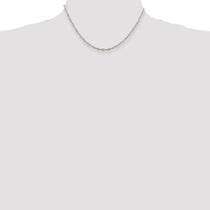 Sterling Silver 2.75mm Loose Rope Chain