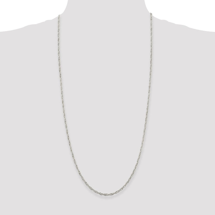 Sterling Silver 2.75mm Loose Rope Chain
