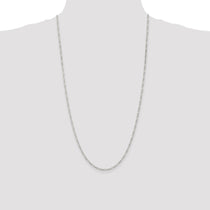 Sterling Silver 2.25mm Figaro Chain