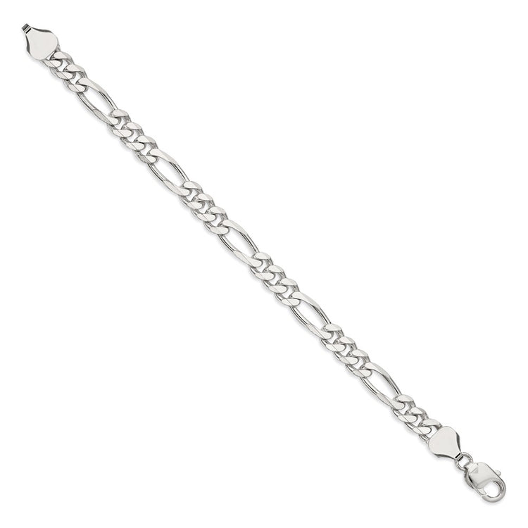 Sterling Silver 8mm Figaro Chain