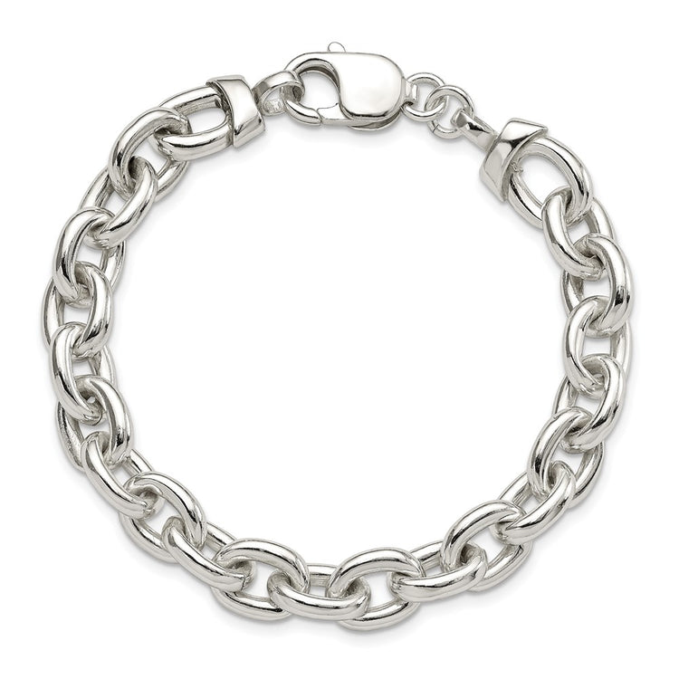 Sterling Silver Fancy Link Bracelet
