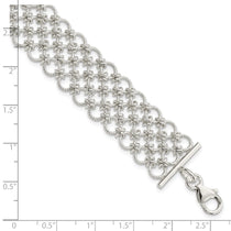 Sterling Silver Multi-Link Bracelet
