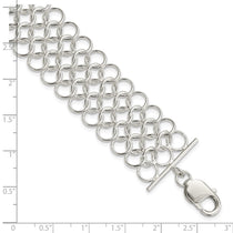Sterling Silver Multi-Link Bracelet